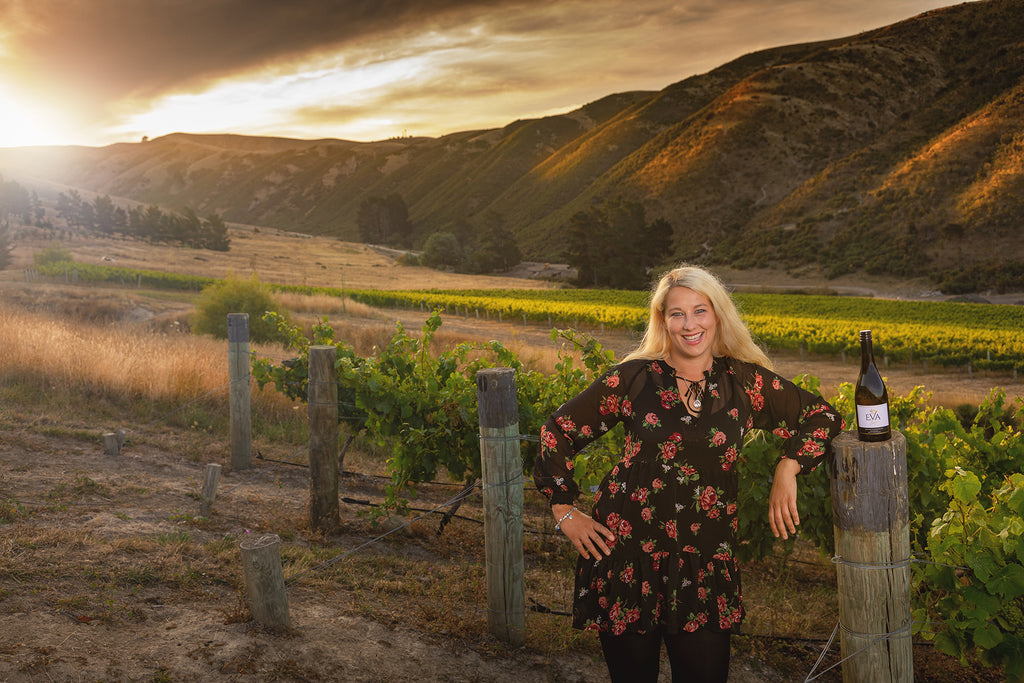 Eva Pemper founder and winemaker Ep Wines in Marlborough, New Zealand